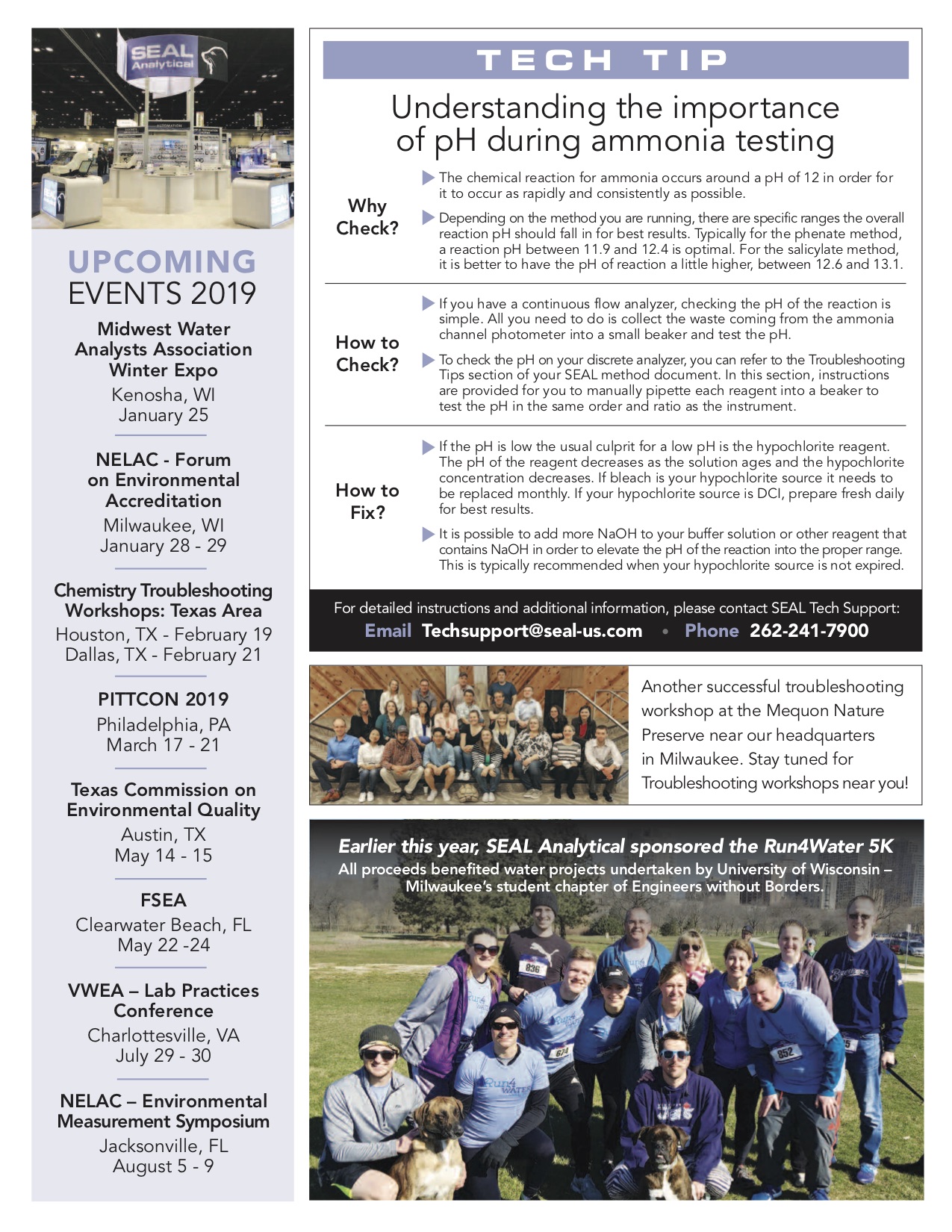 SEAL Analytical Newsletter Winter 2019 Page 3